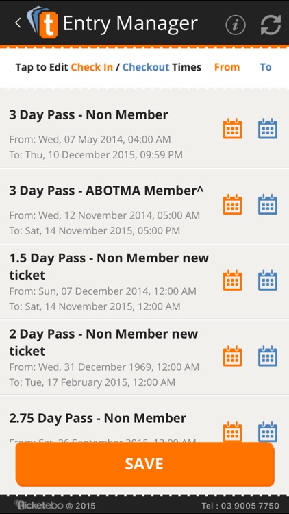 Ticketebo Door Scan Manager UK