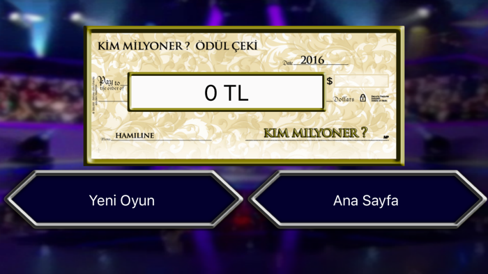 Kim Milyoner  Bilgi Yarışması