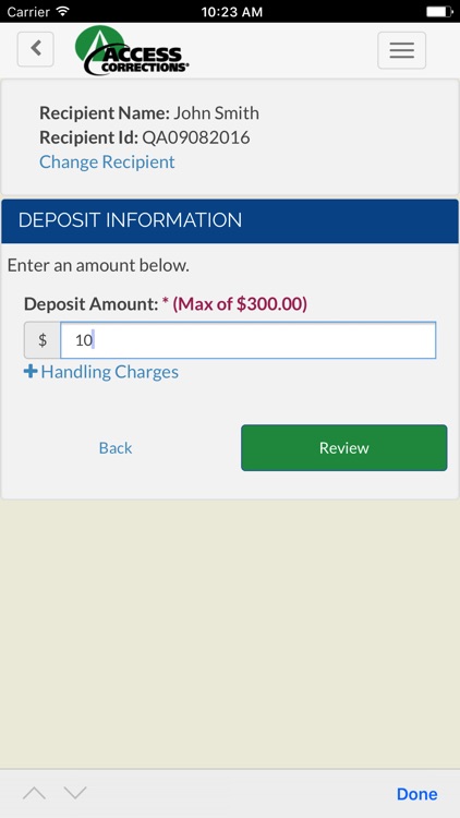 Access Corrections screenshot-3