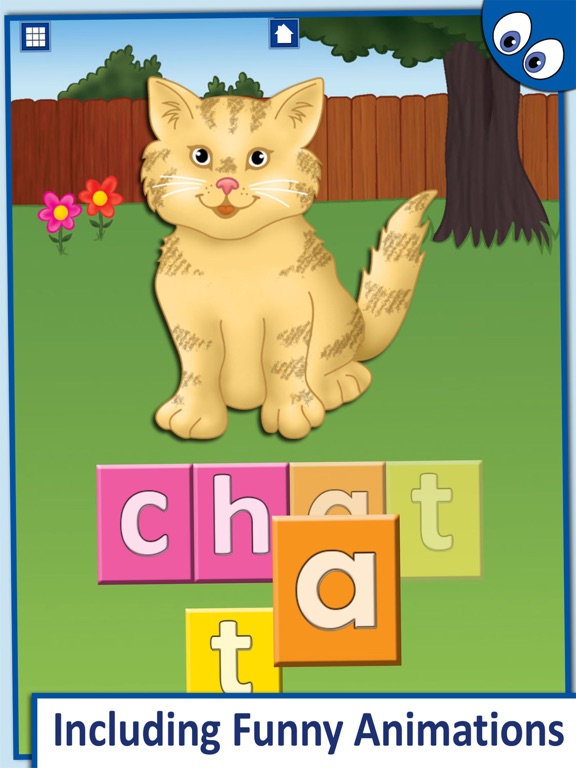 French Words Phonics Lite iPad screenshot 4 - Games app