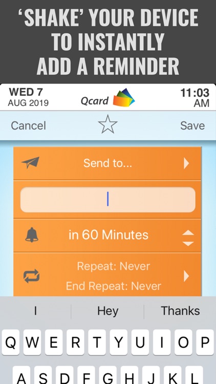 Qcard | Outsmart Forgetfulness screenshot-3