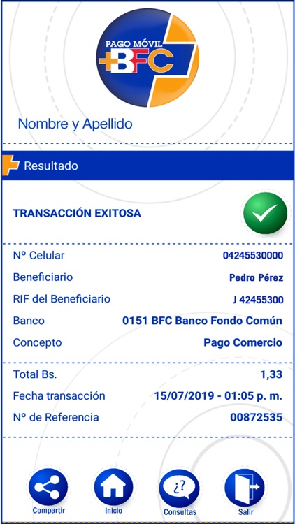 Pago Móvil BFC screenshot-7