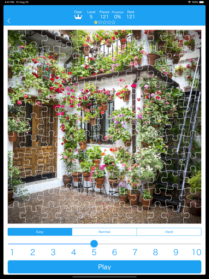 Infinite Jigsaw Puzzle