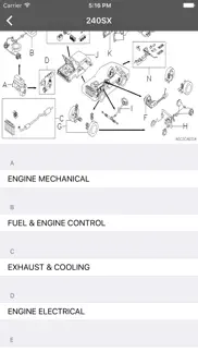 car parts for nissan, infinity iphone screenshot 3