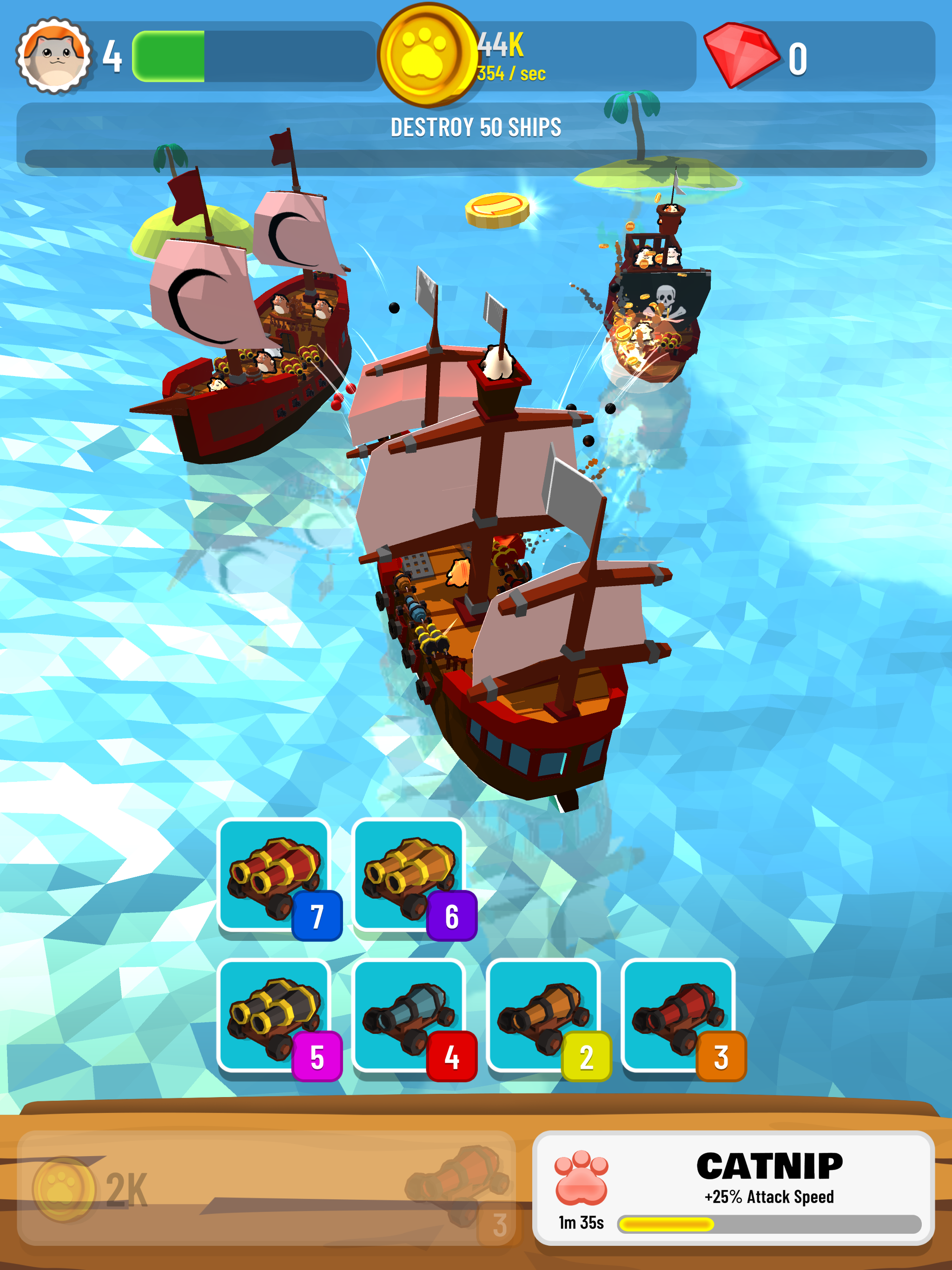 Merge Pirate Cats
