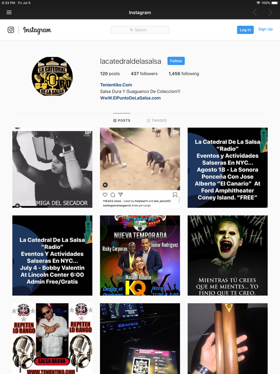 La Catedral De La Salsa Radio iPad screenshot 5 - Music app