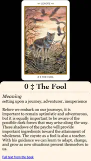 animals divine tarot iphone screenshot 4