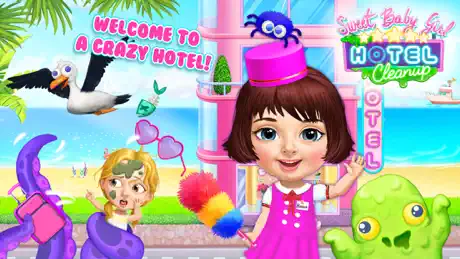 Sweet Baby Girl Hotel Cleanup