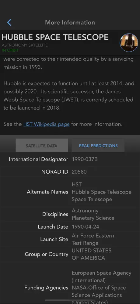 SkyView® Satellite Guide