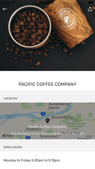 Pacific Coffee Co screenshot 2