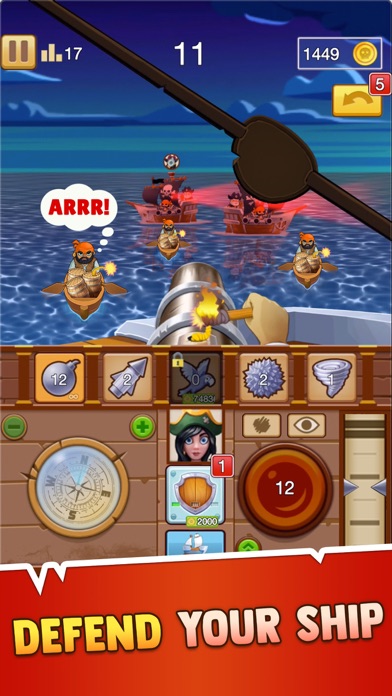 Pirate Ship - Hero Adventure Screenshot