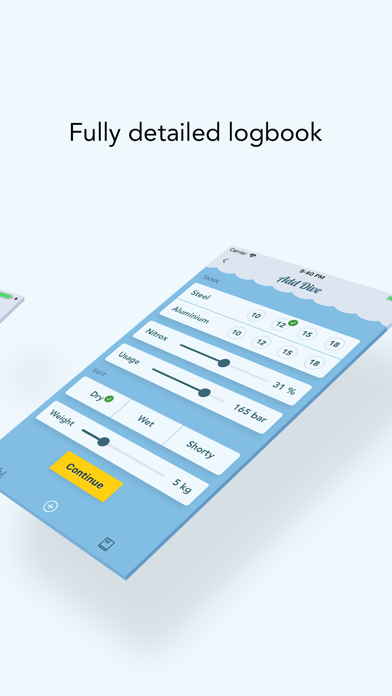 Subbuddy - The Diving Logbook iPhone screenshot 6 - Travel app