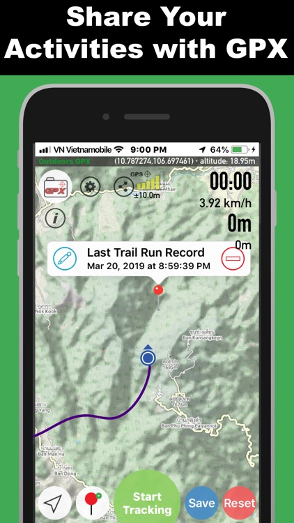 Outdoors GPX-Track Activity