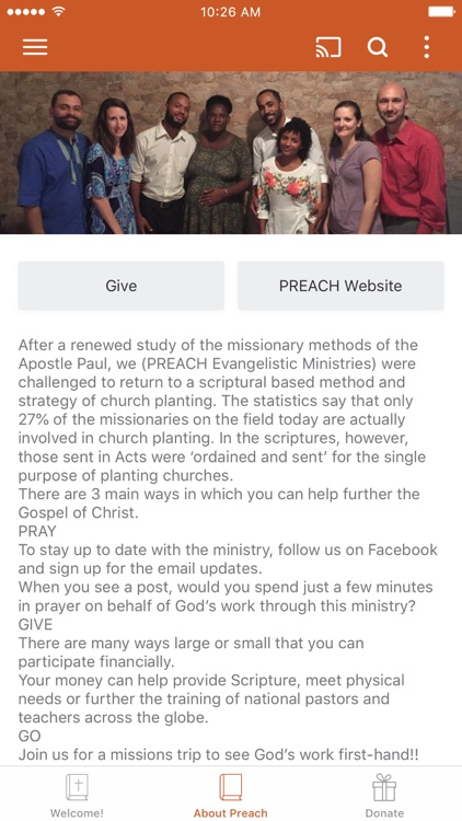 PREACH Evangelistic Ministries