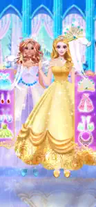 Princess dress up fashion game screenshot #4 for iPhone