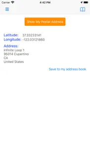 show my postal address iphone bildschirmfoto 1