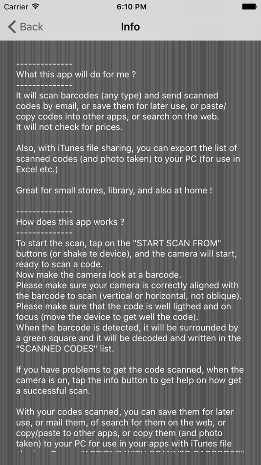 #5. Bar-Code (iOS) 由: Roberto Sonzogni
