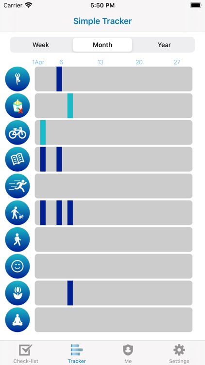 Simple: Activity tracker screenshot-3