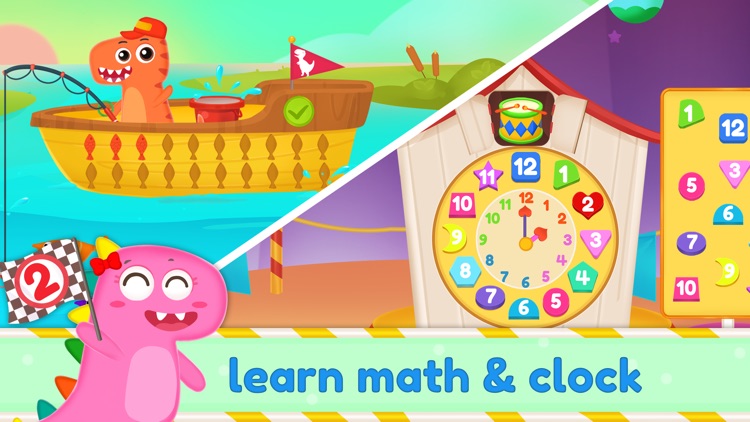 Dinosaur Kids Logic Math Game2 screenshot-4