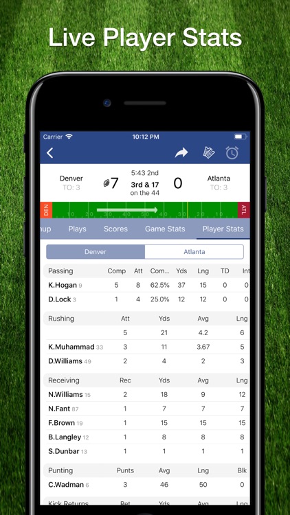 Scores App: For NFL Football screenshot-4