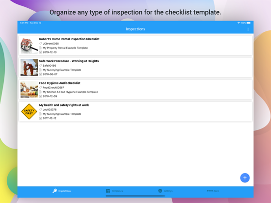 Screenshot #4 pour OnSite Checklists - Auditing