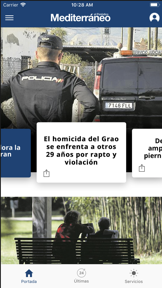 el Periodico Mediterraneo screenshot