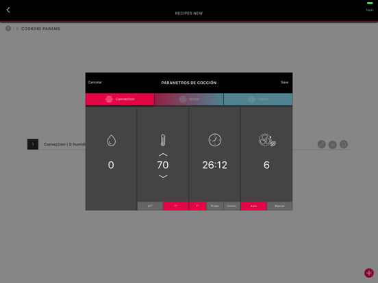 mychef cloud iPad screenshot