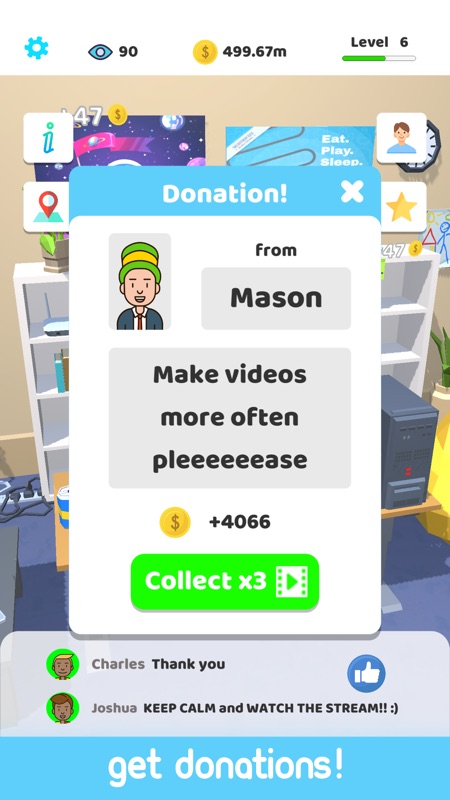 Idle Streamer! screenshot 4