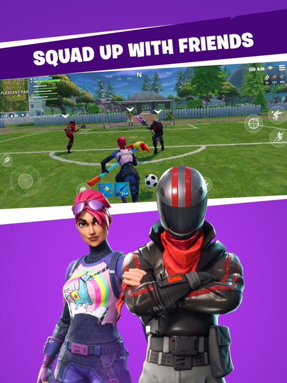 iPad Image of Fortnite