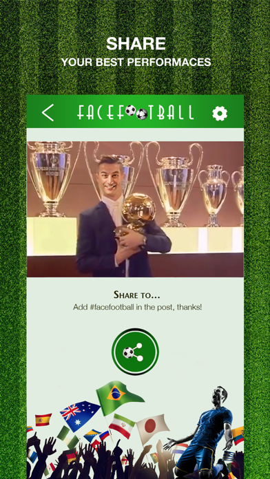 FaceFootball App screenshot1