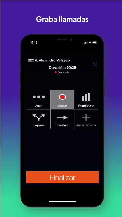 WeKall - Telefonia empresarial Screenshot