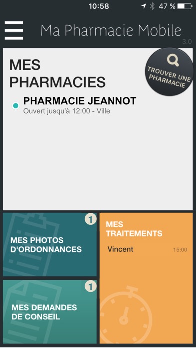 Screenshot #3 pour Ma Pharmacie Mobile.