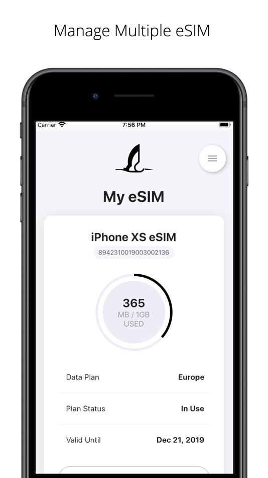 #3. Stork Mobile eSIM App (iOS) 由: ROKKODE INC.