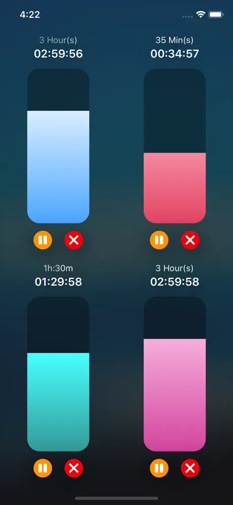 Widget Timer - 8 Concurrent