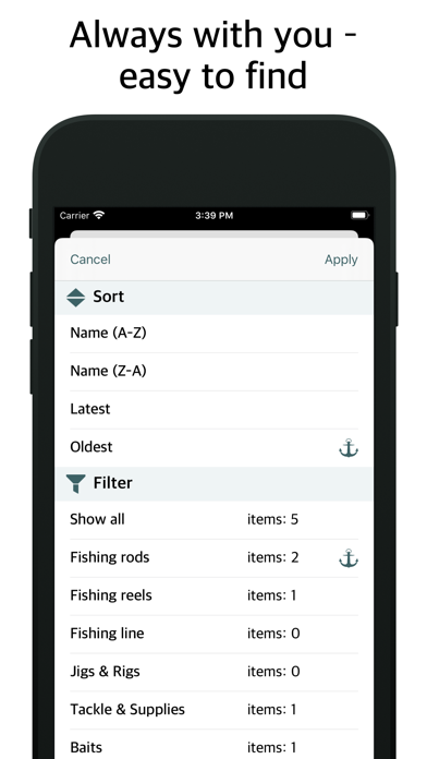 The Tackle Box iPhone screenshot 4 - Sports app