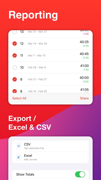 WorkTimes - Hours Tracker screenshot-5