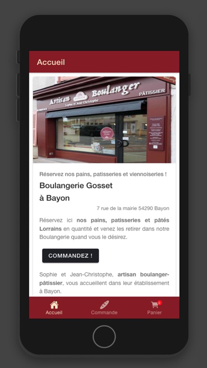 Boulangerie Pâtisserie Gosset