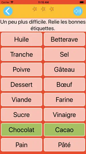 Paires de mots screenshot 1