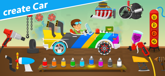Racing cars game for kids 2-5(圖3)-速報App