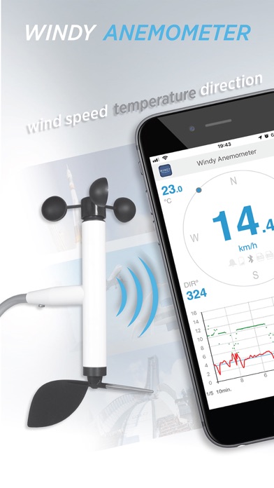 Windy Anemometer Screenshot