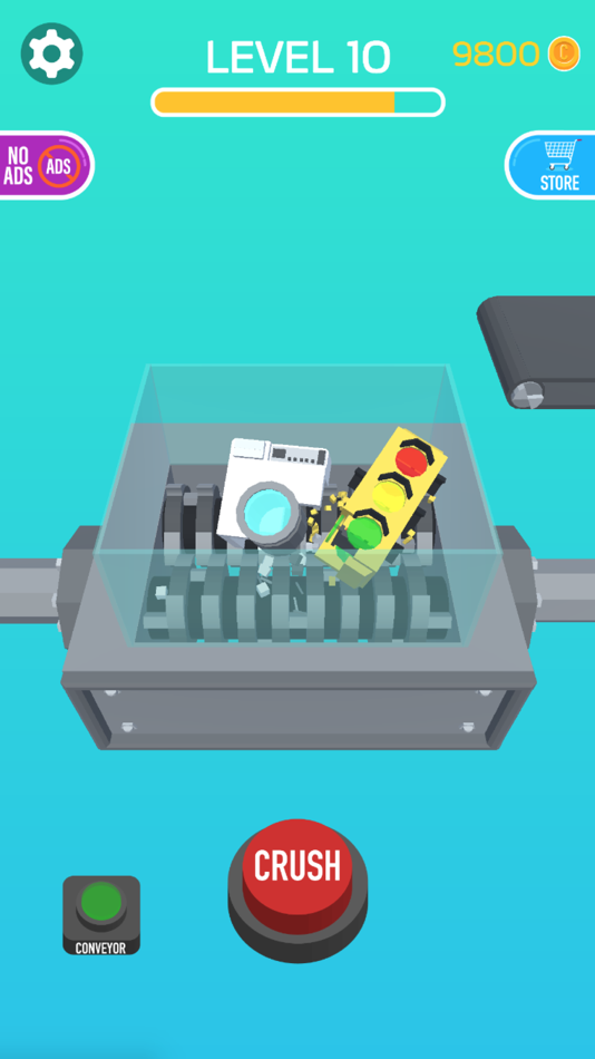 #5. Shredding Machine (iOS) 由: Nikita Semenov