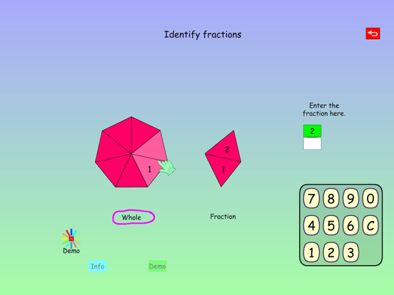 Screenshot #6 pour Fractions Animation