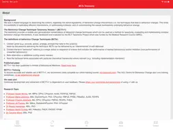 BCT Taxonomy screenshot 12