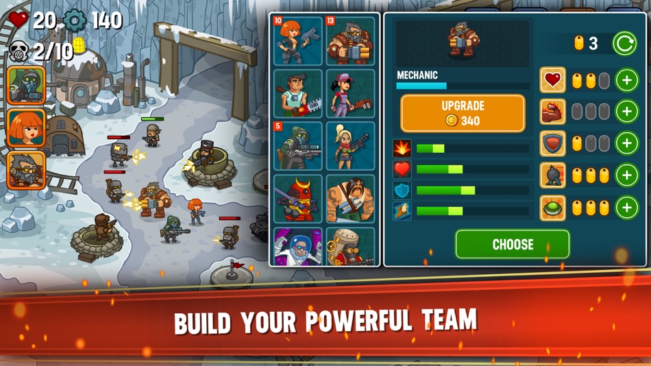 #5. Steampunk Defense (iOS) 由: Cantalooza Games LLC