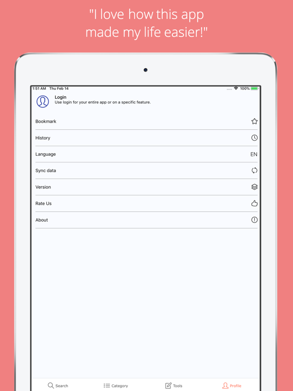 kGrammar - Korean Grammar iPad screenshot