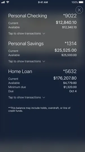 BayCoast Bank Mobile screenshot 1