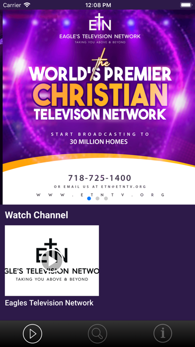 Screenshot #1 pour Eagles TV Network