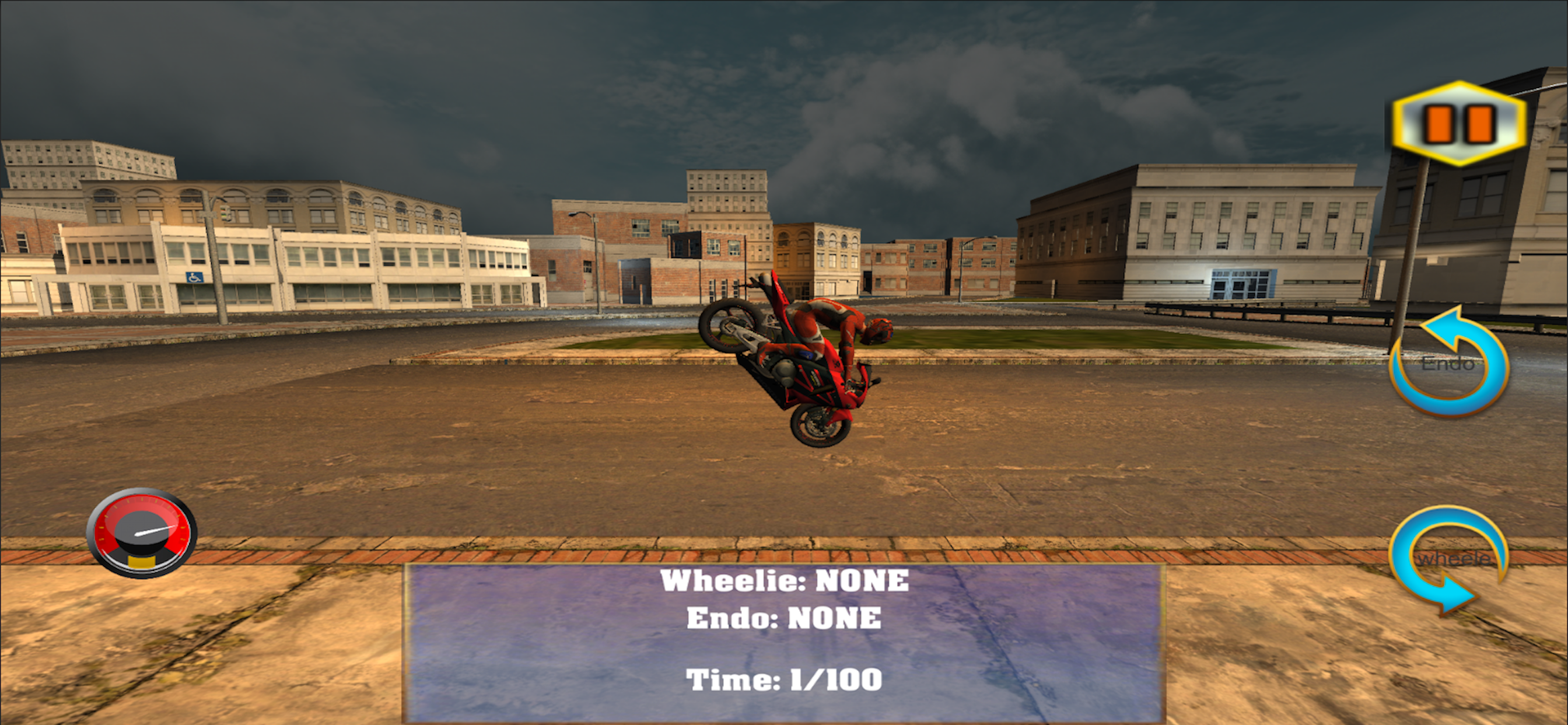 Road Rashed Wheelie Ride!