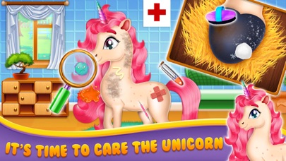 Little Unicorn Care And Makeup Screenshot