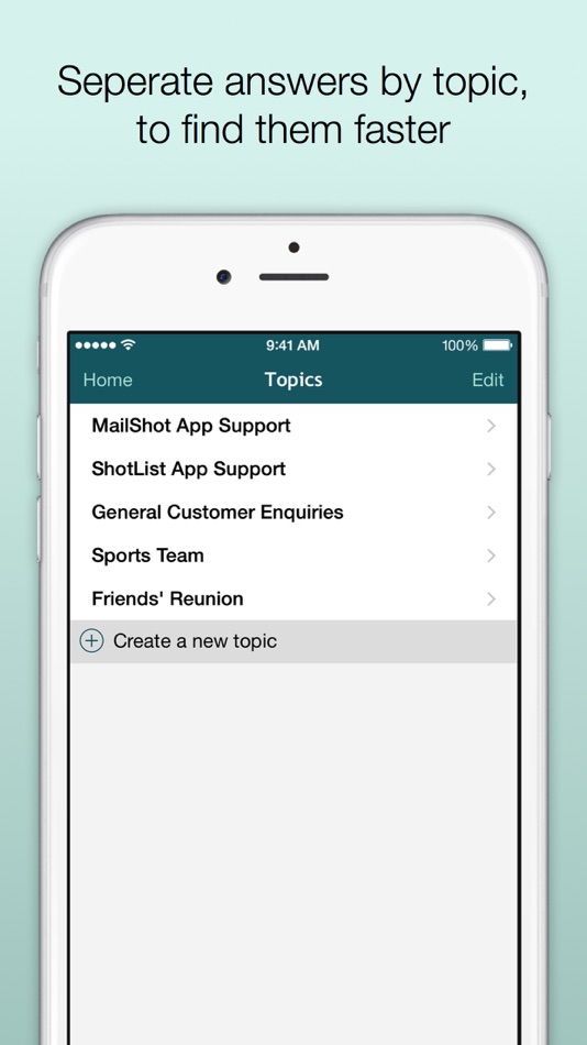 #4. FAQ: Support Your Customers (iOS) 게시자: Peter Johnson